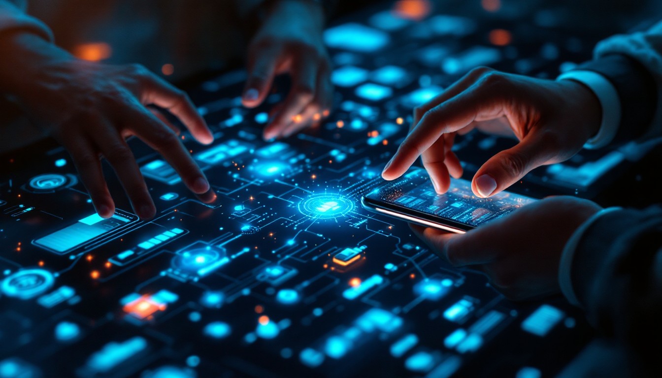 Free Connected Digital Ecosystem Image - Technology, Digital, Network ...