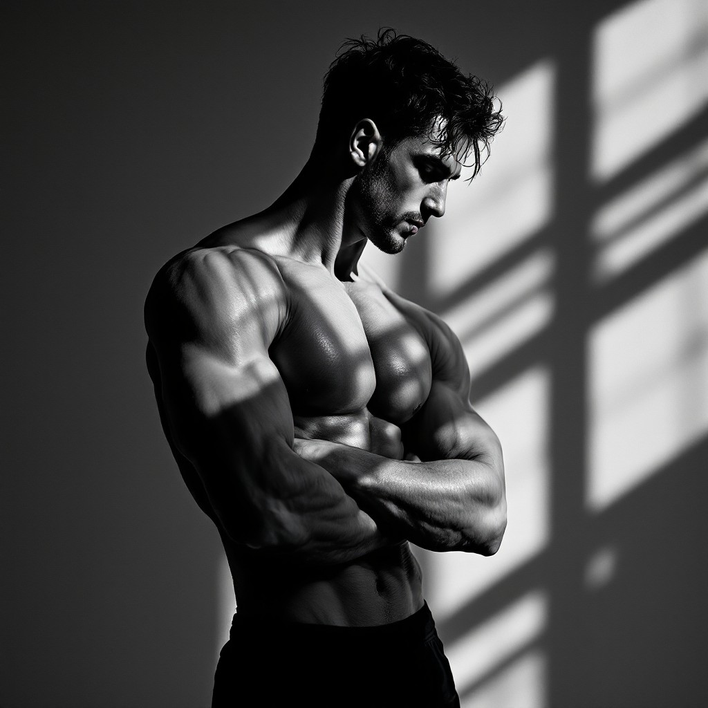 Free Strength In Shadow Image - Athletic, Minimal, Dramatic | Download ...