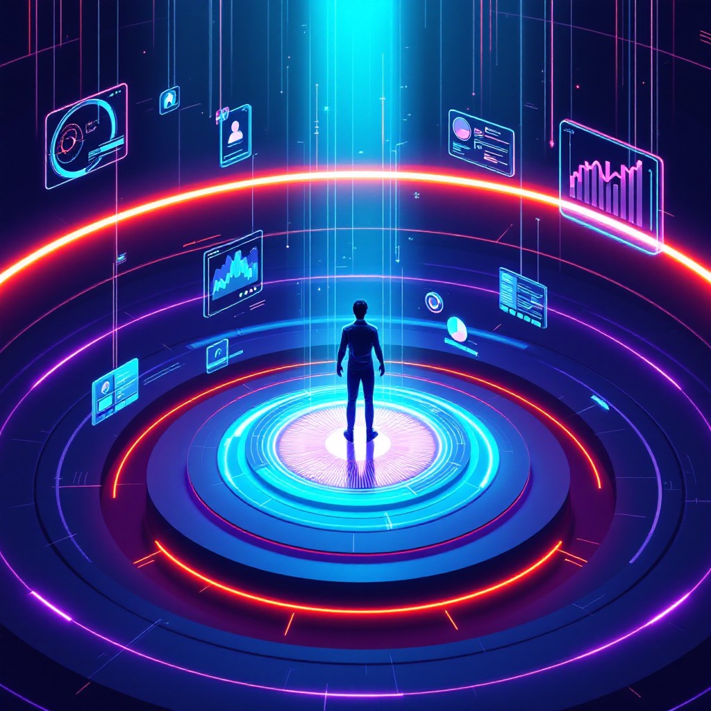 Digital Competition Layout Free Digital Competition Arena Photo - Futuristic, Technology ...
