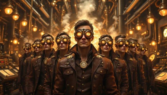 Free Steampunk Guard Duty Image - Steampunk, Guards, Sentinels ...