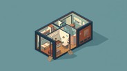 Free Unfolding Tiny Home Photo - Isometric, Pixel, Illustration ...