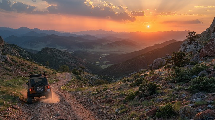 Download Sunset Mountain Adventure Image - Adventure, Sunset, Mountains ...