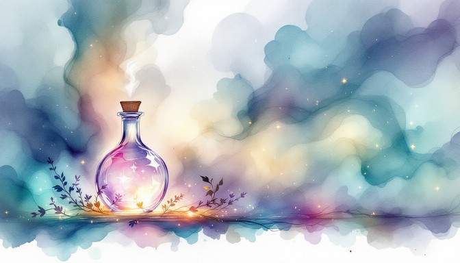 Free Mystical Potion Magic Image - Watercolor, Potion, Magical ...