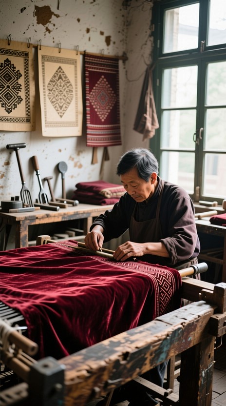 Sheen Workshops Free Traditional Velvet Craftsman Photo - Artisan, Craftsman, Velvet ...