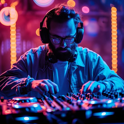 Free Neon DJ Vibes Image | Download at StockCake