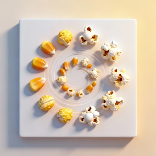 Free Popcorn Transformation Spiral Image - Popcorn, Kernels ...