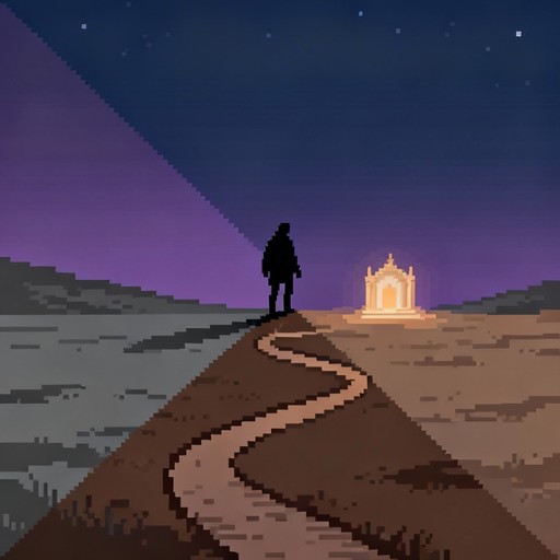 Free Journey Through Darkness Image - Pixel, Art, Traveler | Download ...
