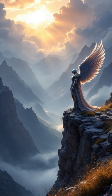 Free Divine Warrior Descends Image - Angel, Warrior, Gothic | Download ...