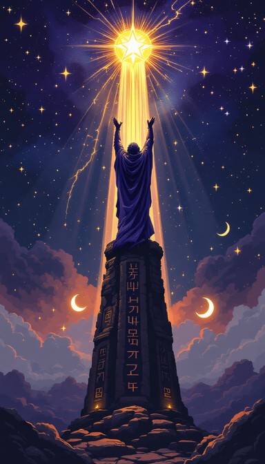 Free Celestial Warrior Rising Image - Warrior, Celestial, Pixel ...