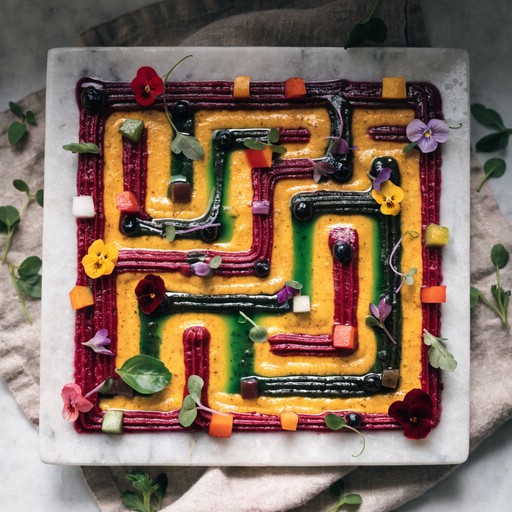 Free Edible Maze Art Image - Maze, Food, Colorful | Download at StockCake