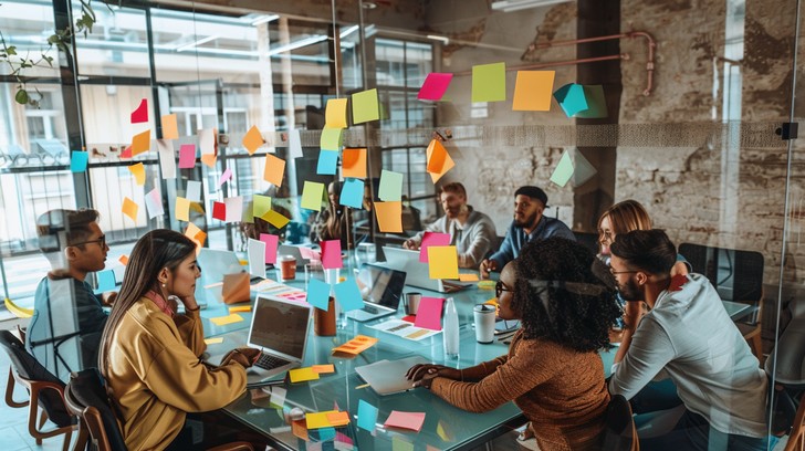Free Team Brainstorming Session Image - Team, Brainstorming, Creativity ...