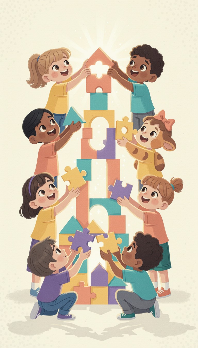 Free Together We Build Image - Children, Teamwork, Diversity | Download ...