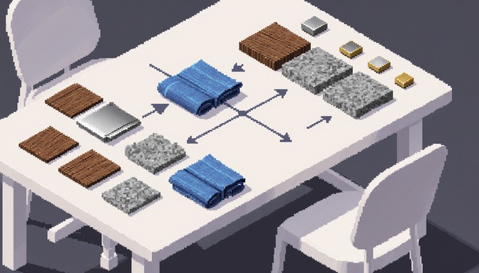 Layout For Material Flow Free Material Design Flow Image - Design, Materials, Workbench ...