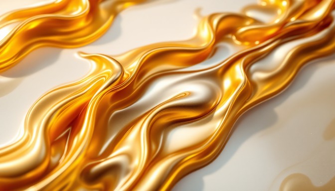 Free Flowing Golden Wave Image - Golden, Fluid, Waves | Download at ...