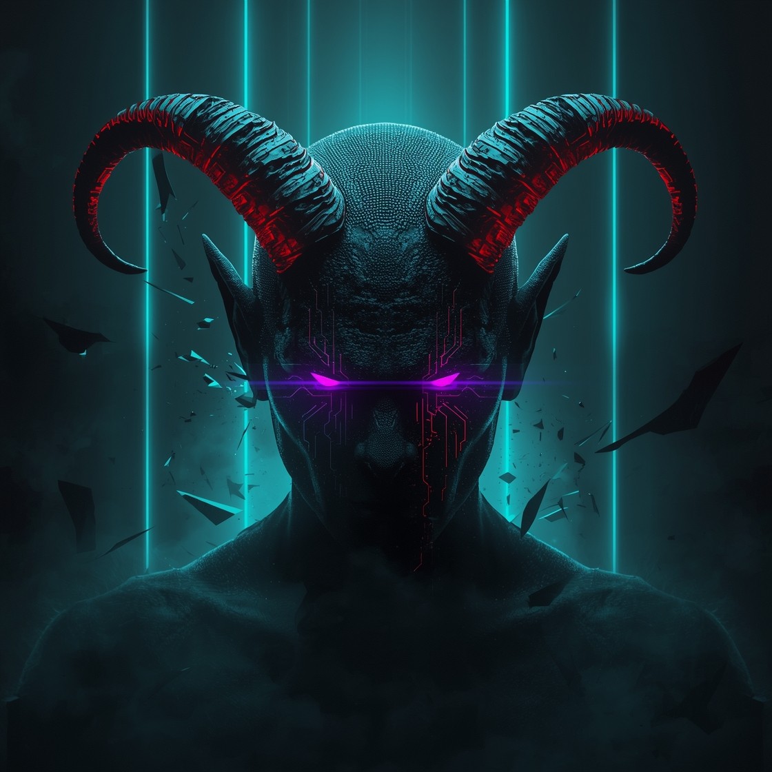 Free Neon Demon Emergence Image - Demon, Cyberpunk, Neon | Download at ...