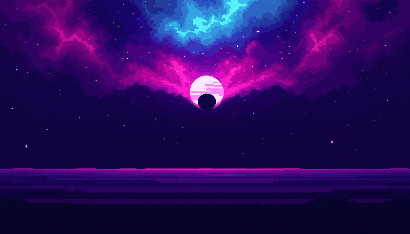 Free Cosmic Pixel Solitude Image - Pixel, Space, Cosmic | Download at ...