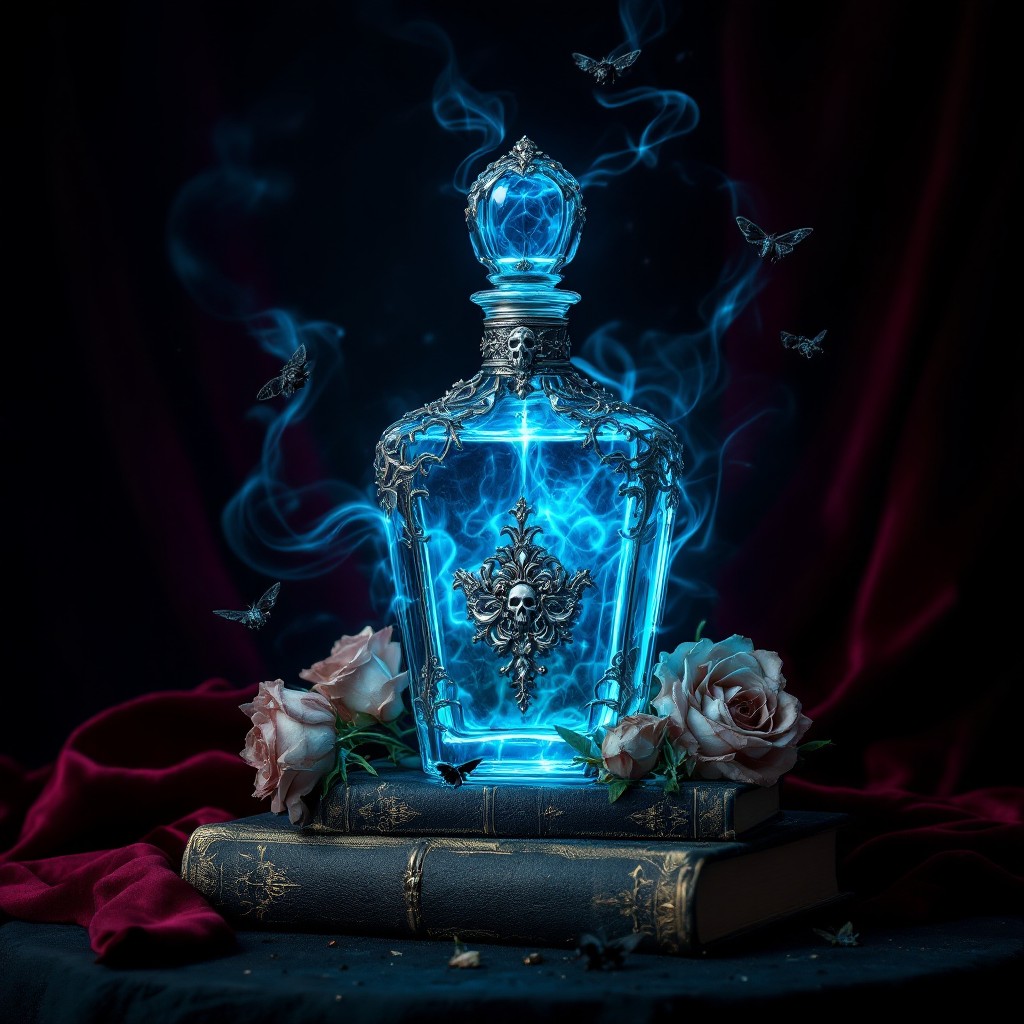 Free Glowing Mystical Potion Photo - Perfume, Potion, Bottle | Download ...