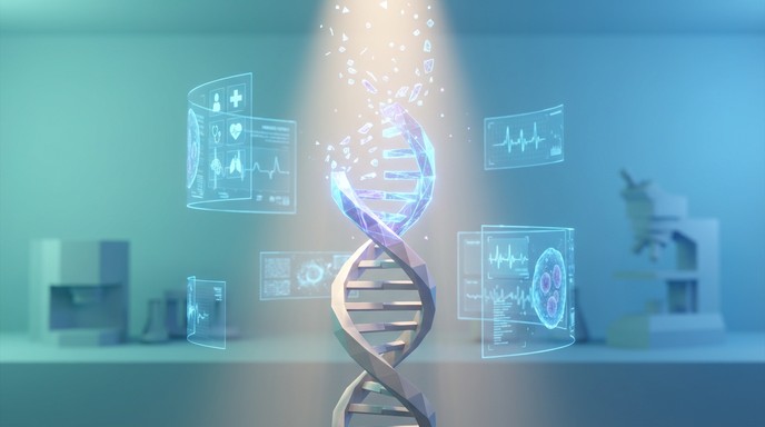 Digitizing Dna Free Digital DNA Transformation Photo - Dna, Helix, Genetics | Download ...