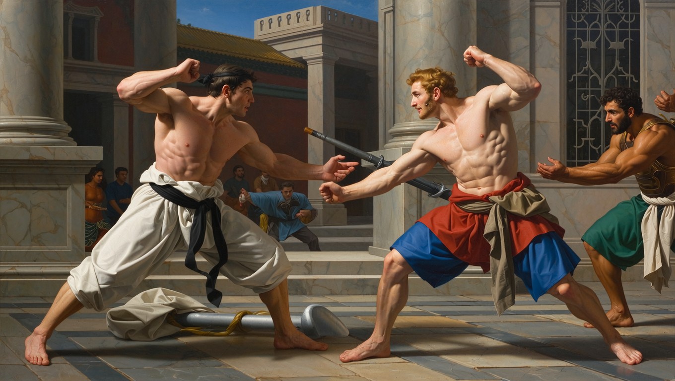 Free Classical Combat Training Image - Warriors, Combat, Classical ...