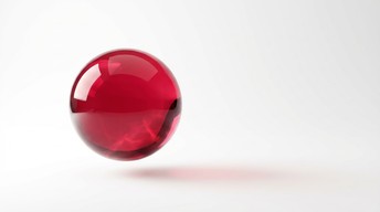 Sphere Material Red Free Red Glass Sphere Image - Sphere, Glass, Red | Download at StockCake