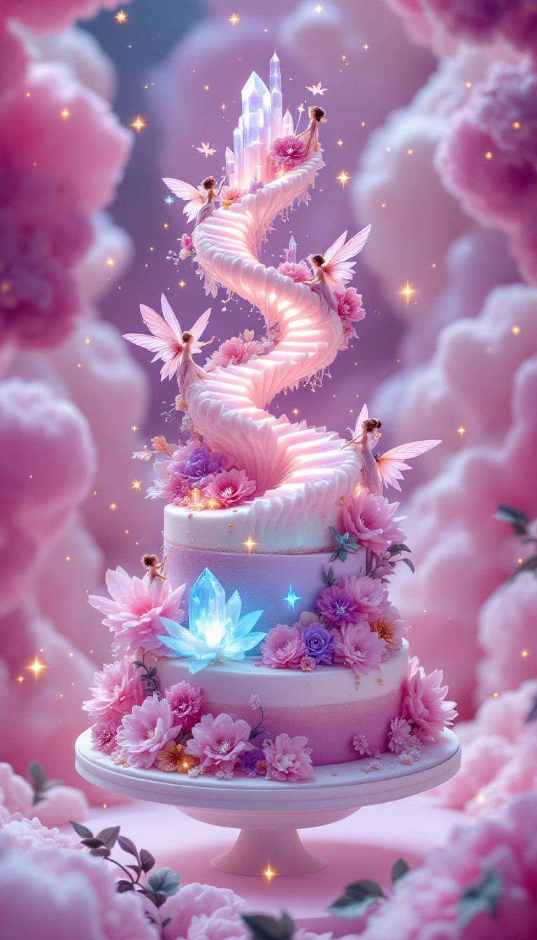 Free Enchanted Wedding Cake Image - Cake, Wedding, Fantasy | Download ...