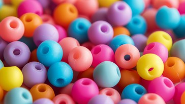 Free Colorful Beads Assortment Image - Beads, Colorful, Crafting ...