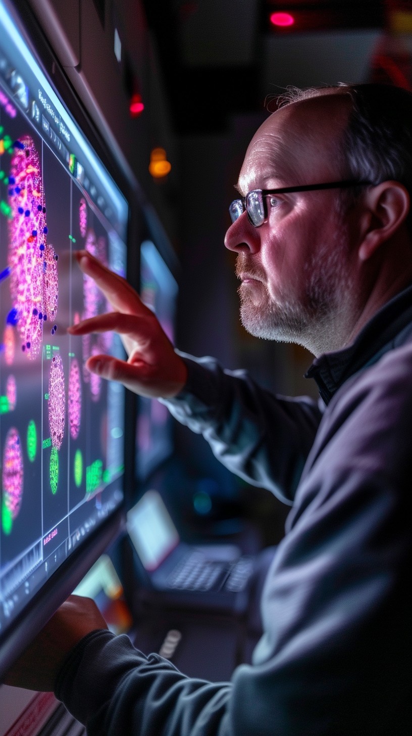 Free Analyzing genomic data Image - Analysis, Data, Scientist ...