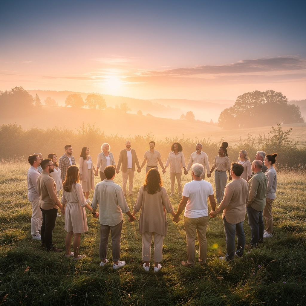 Regular Morning Unity Background Free Unity At Sunrise Image - Unity, Sunrise, Community | Download at ...