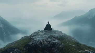 Mist Place Free Meditation Mountain Mist Image - Meditation, Mountain, Mist ...