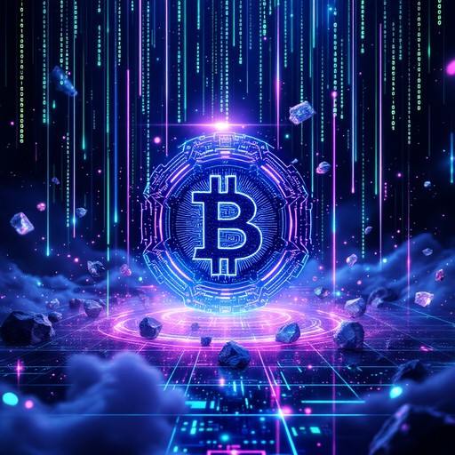 Bitcoin Matrix Style Free Cryptocurrency Matrix Glow Image - Cryptocurrency, Bitcoin ...