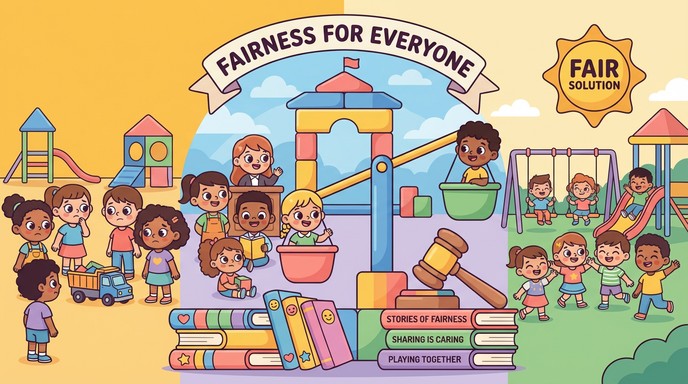 Fairness Color Free Fairness For Everyone Image - Children, Fairness, Justice ...