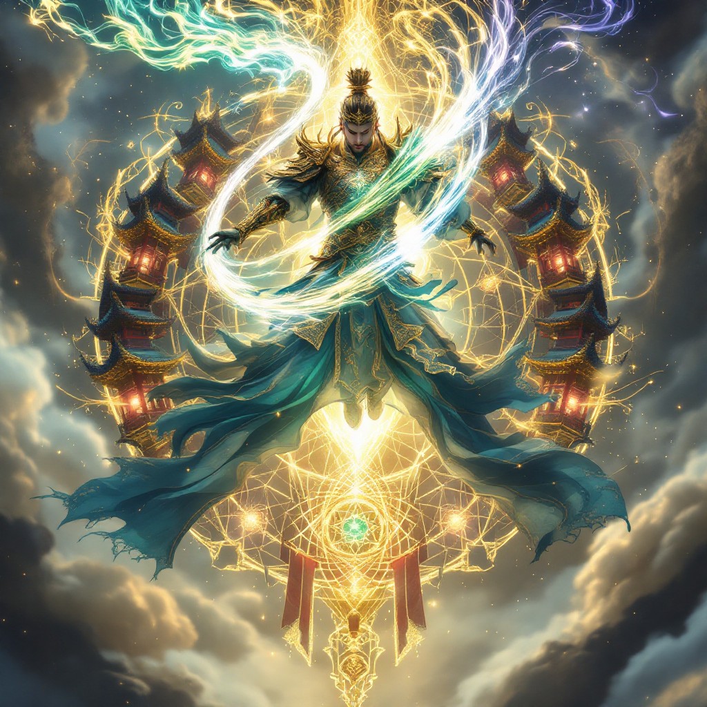 Free Celestial Warrior Ascends Image - Warrior, Mystical, Chinese ...