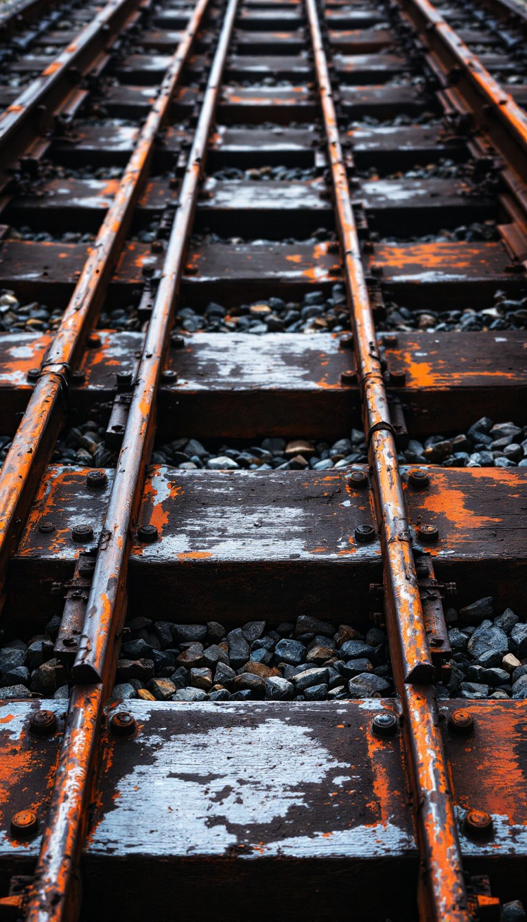 Track Rust Free Rusty Rails Converge Image - Railroad, Tracks, Rust | Download at ...