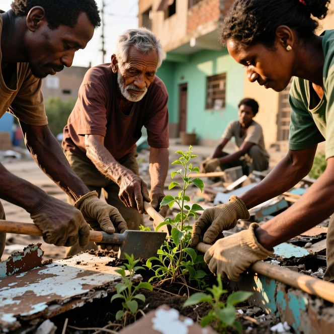 Image showcasing Free Hands Nurturing Growth Photo - Gardening, Planting, Urban | Download at StockCake