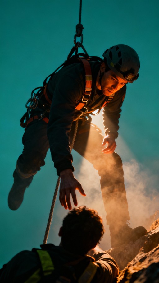 Rescued With Rope Free Heroic Rope Rescue Image - Rescue, Rope, Climbing | Download at ...