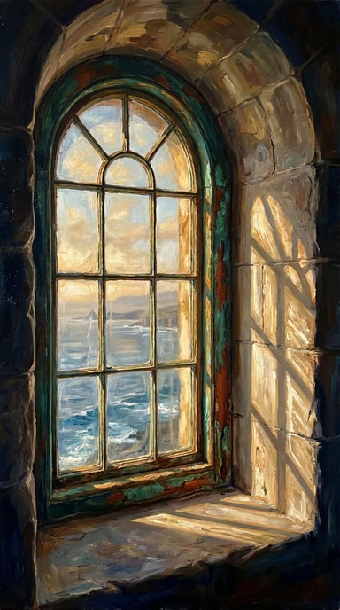Window Frame Lighthouse Free Lighthouse Window View Image - Lighthouse, Window, Ocean ...