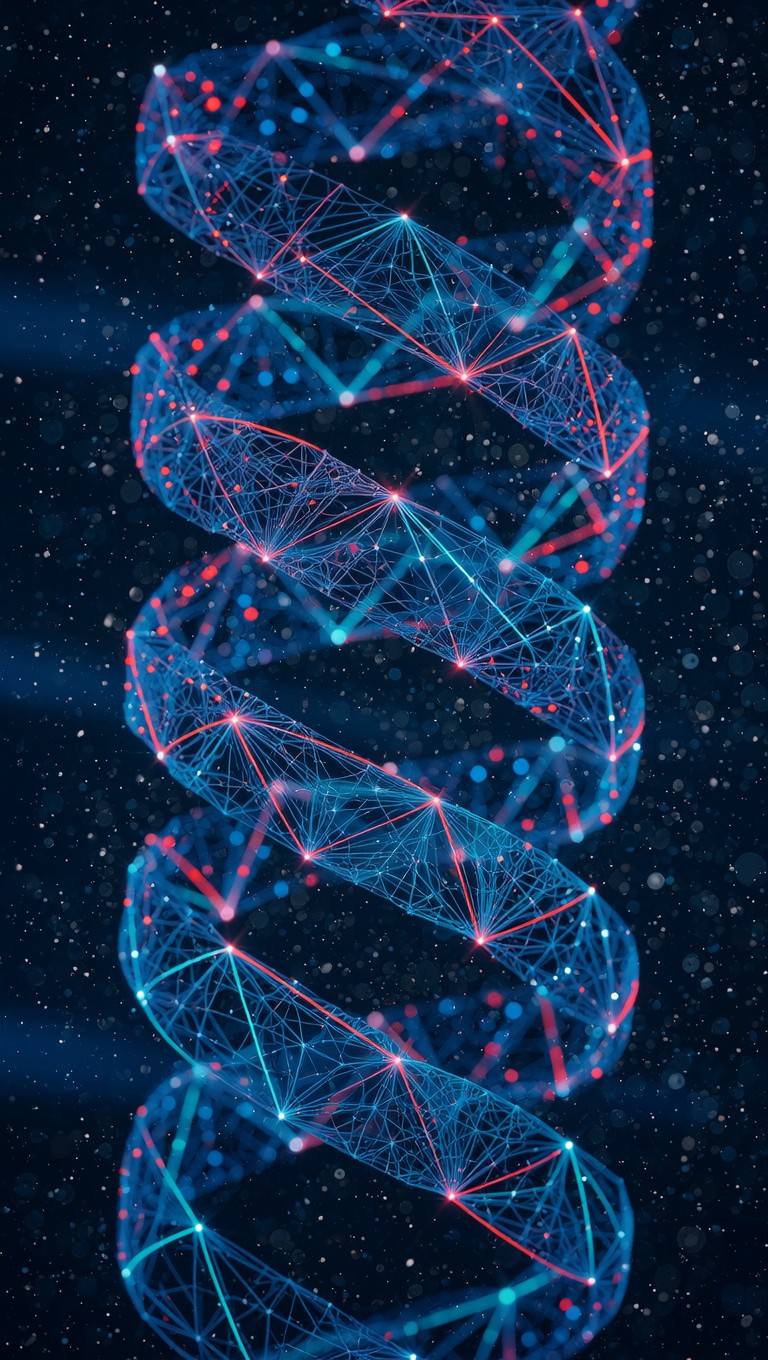Free Digital DNA Visualization Image - Dna, Helix, Digital | Download ...