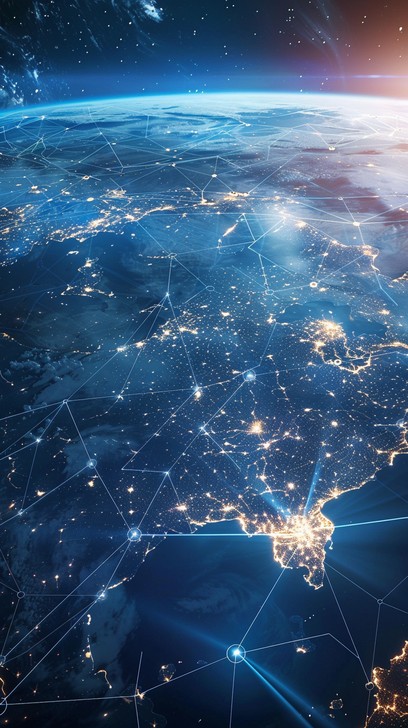 Free Global Network Glow Image - Earth, Space, Network | Download at ...