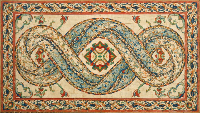 Download Gilded Celtic Knotwork Image - Celtic, Knotwork, Manuscript ...