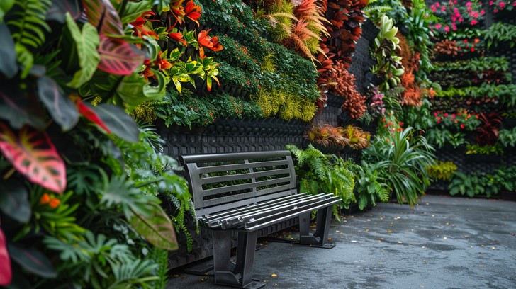 Solitude Setting Bench Free Garden Bench Solitude Image - Garden, Bench, Plants | Download at ...