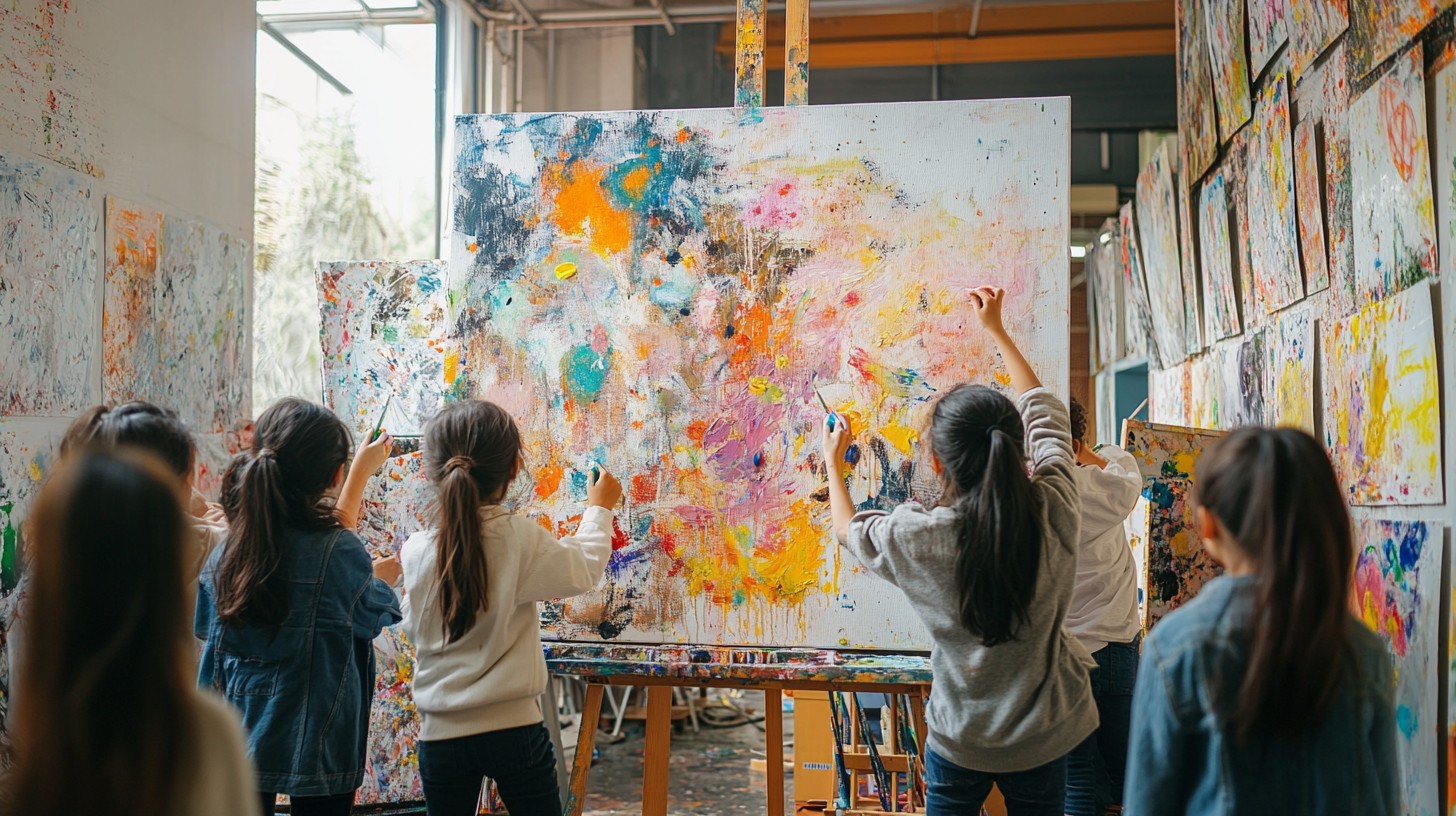 Free Art Class Creativity Image - Art, Creativity, Children | Download ...