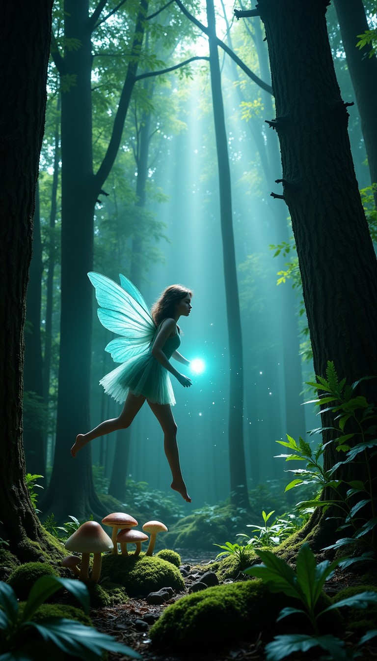 Free Enchanted Forest Fairy Image - Fairy, Forest, Magical | Download ...