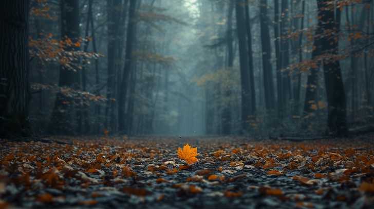 Free Autumn Leaf Solitude Image - Autumn, Leaf, Solitude | Download at ...