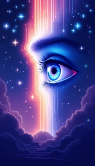 Free Digital Eye Transforms Image - Cyberpunk, Pixel, Eye | Download at ...