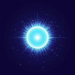 Free Glowing Pixel Orb Image - Orb, Sphere, Energy | Download at StockCake