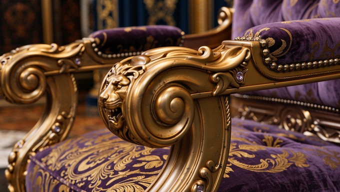 Free Gilded Throne Detail Image - Throne, Gold, Emerald | Download at ...