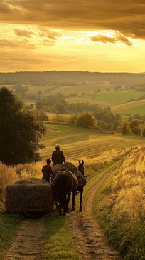 Rustic Rides Farm Free Rustic sunset ride Image - Sunset, Countryside, Horse | Download ...