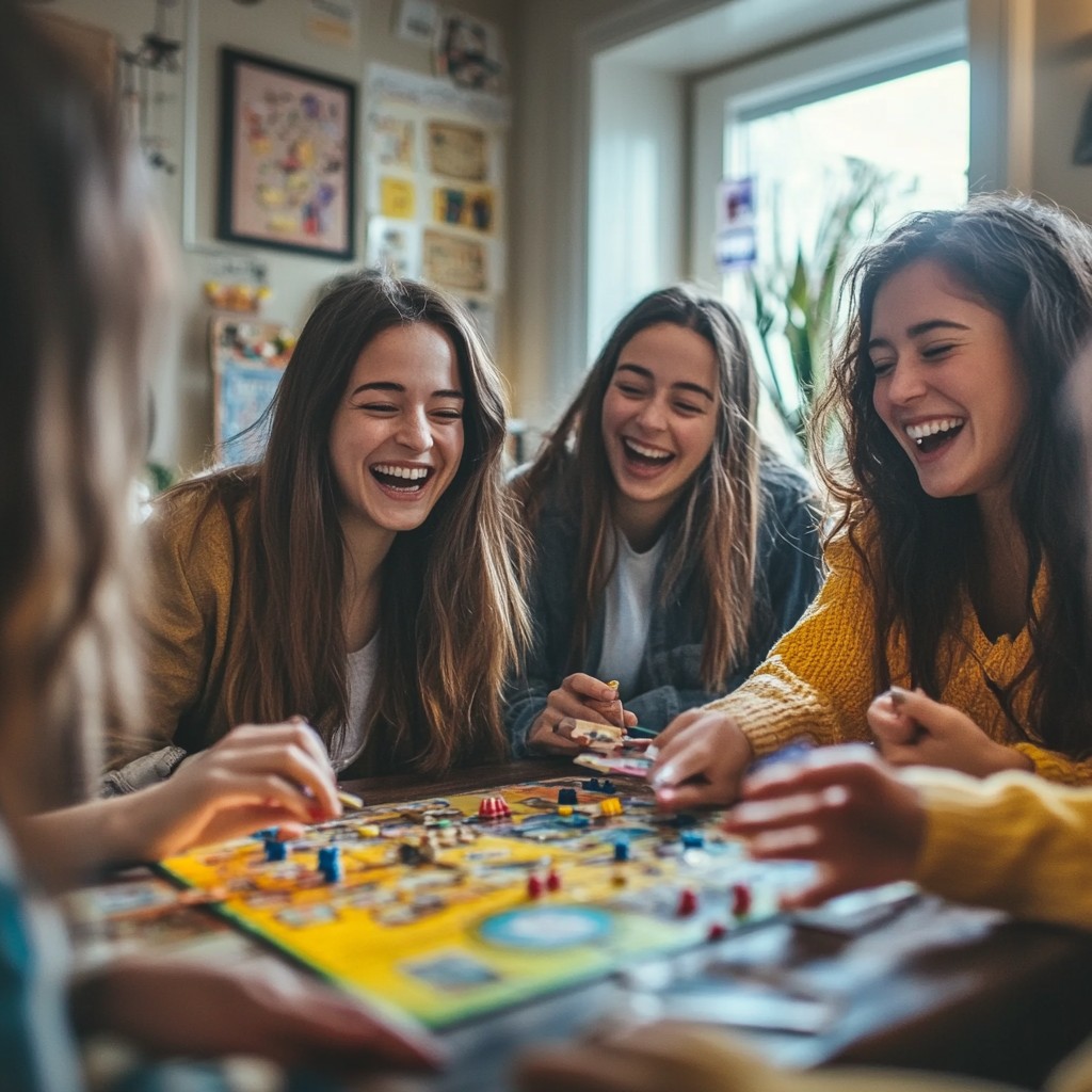 Free Friends playing game Image - Friends, Game, Laughter | Download at ...