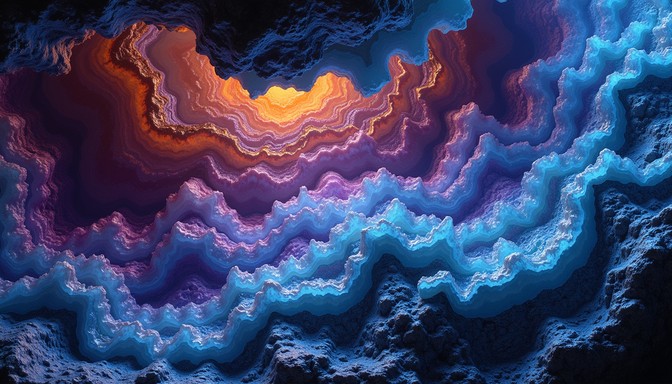 Free Luminous Mineral Cosmos Image | Download at StockCake