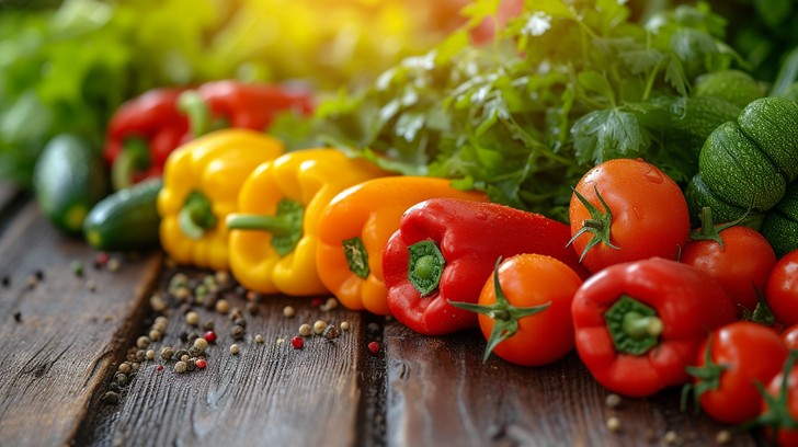 Free Fresh Vegetable Assortment Image - Vegetables, Fresh, Tomatoes ...